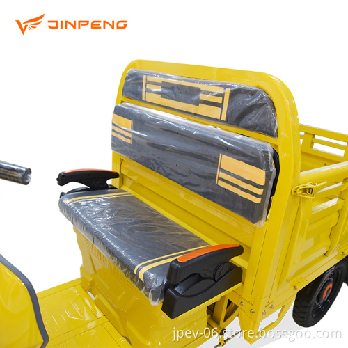 Jinpeng a bassa velocità Big Pothow Electric Triciccle Electrique per carico